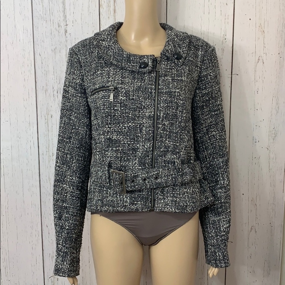 mac & jac Wool Blend Tweed Jacket Sz XL